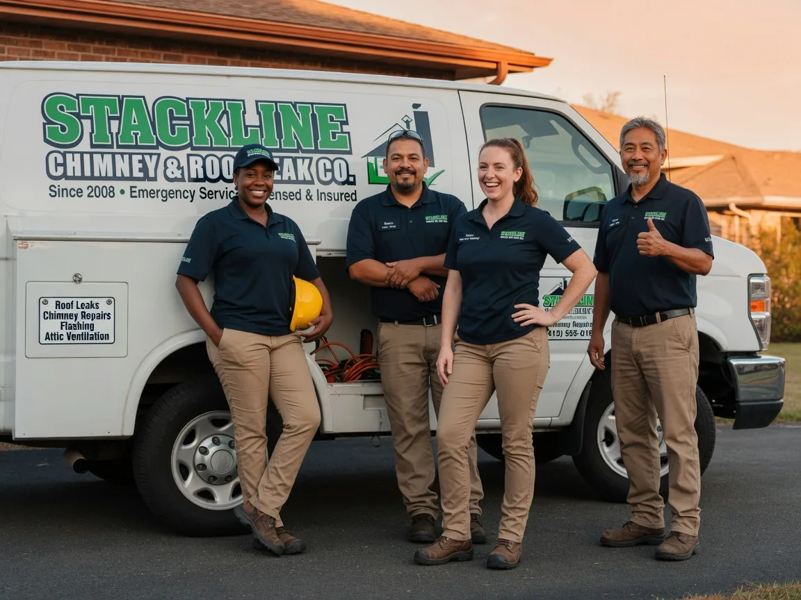 Chimney flashing repair company in Rossville, IL